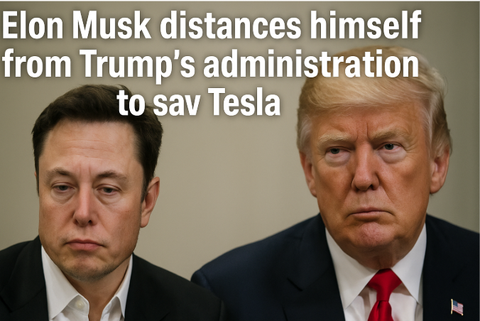 Elon Musk Distances Himself from Trump's Administration to Save Tesla